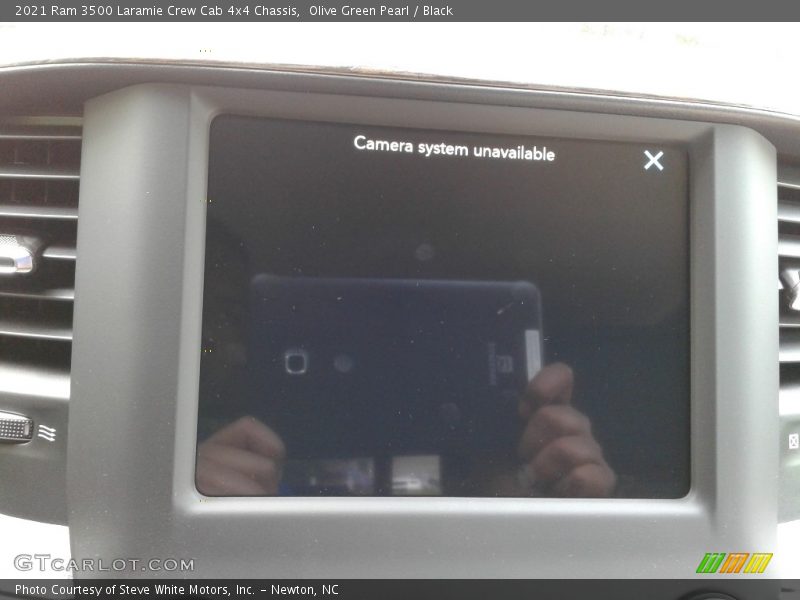 Olive Green Pearl / Black 2021 Ram 3500 Laramie Crew Cab 4x4 Chassis
