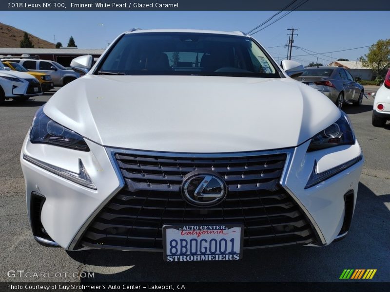 Eminent White Pearl / Glazed Caramel 2018 Lexus NX 300