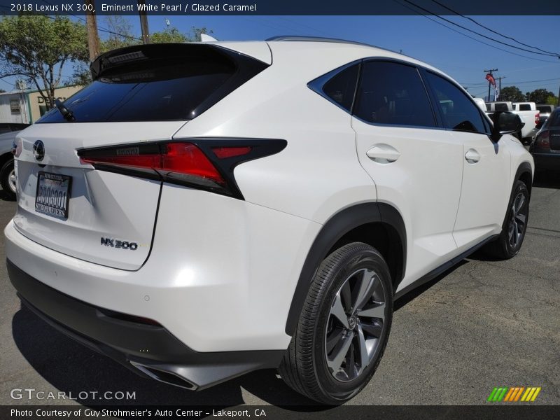 Eminent White Pearl / Glazed Caramel 2018 Lexus NX 300