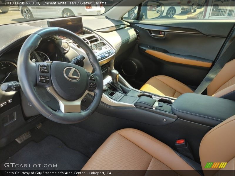 Front Seat of 2018 NX 300