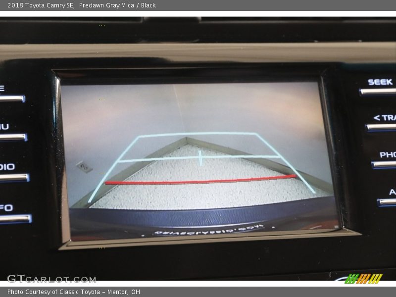 Predawn Gray Mica / Black 2018 Toyota Camry SE