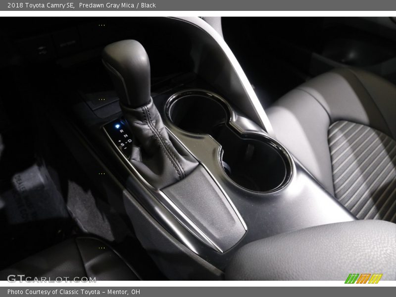 Predawn Gray Mica / Black 2018 Toyota Camry SE