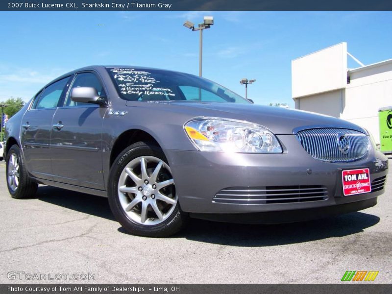 Sharkskin Gray / Titanium Gray 2007 Buick Lucerne CXL