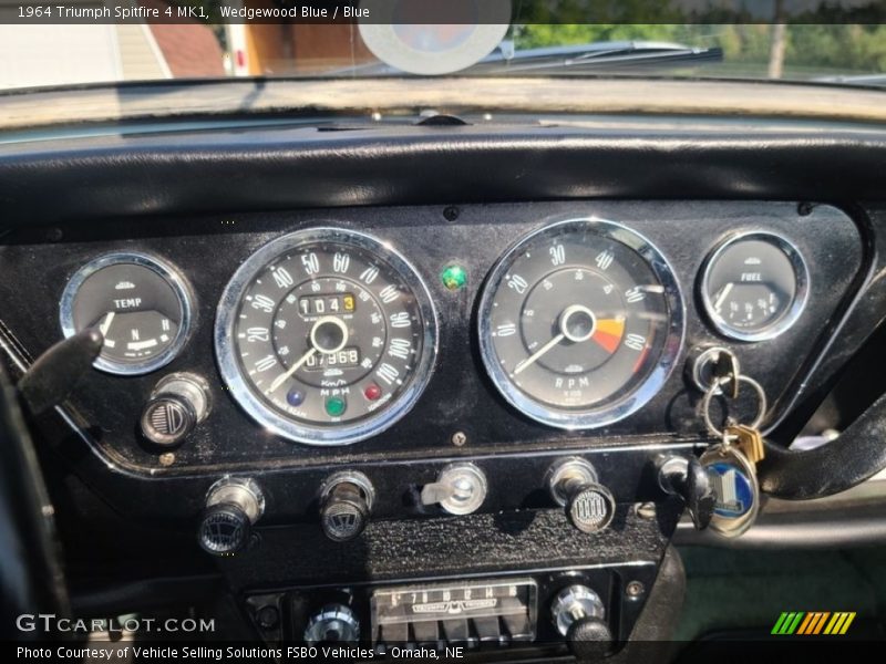  1964 Spitfire 4 MK1 MK1 Gauges