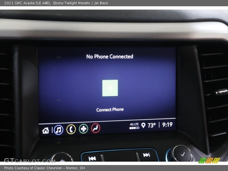 Ebony Twilight Metallic / Jet Black 2021 GMC Acadia SLE AWD