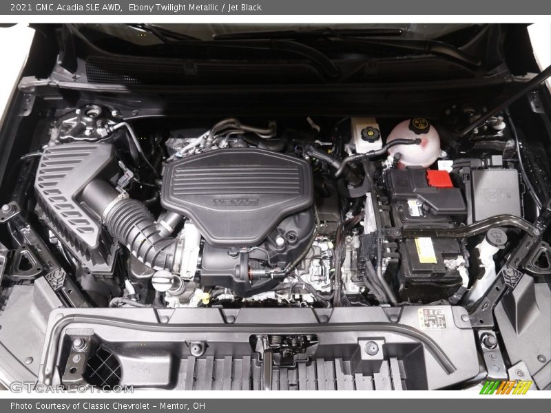 Ebony Twilight Metallic / Jet Black 2021 GMC Acadia SLE AWD