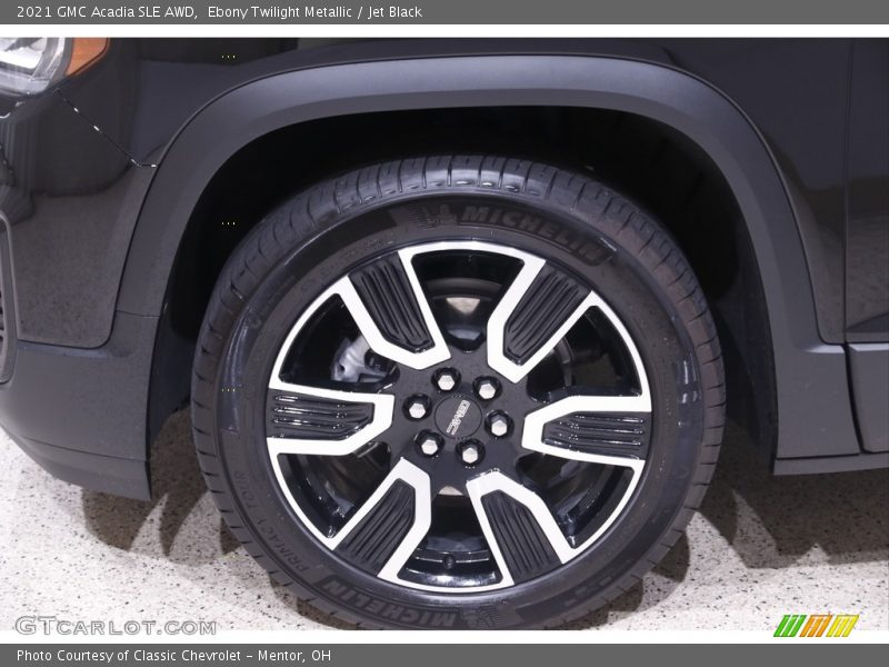 Ebony Twilight Metallic / Jet Black 2021 GMC Acadia SLE AWD
