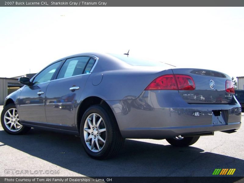 Sharkskin Gray / Titanium Gray 2007 Buick Lucerne CXL