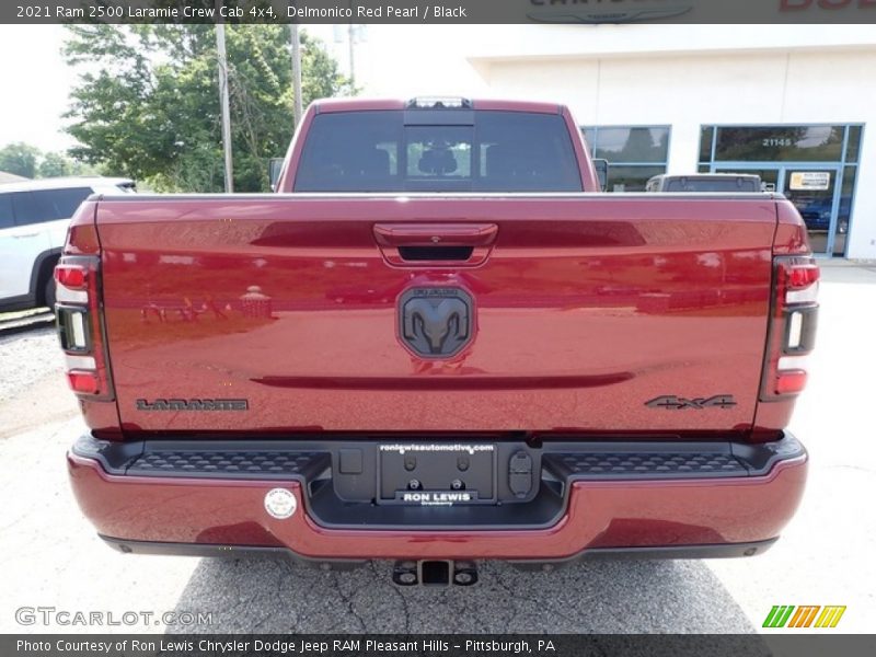 Delmonico Red Pearl / Black 2021 Ram 2500 Laramie Crew Cab 4x4
