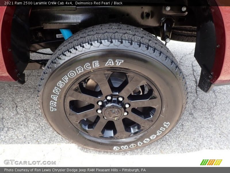 Delmonico Red Pearl / Black 2021 Ram 2500 Laramie Crew Cab 4x4