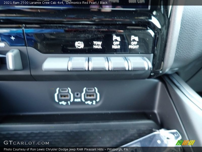 Delmonico Red Pearl / Black 2021 Ram 2500 Laramie Crew Cab 4x4