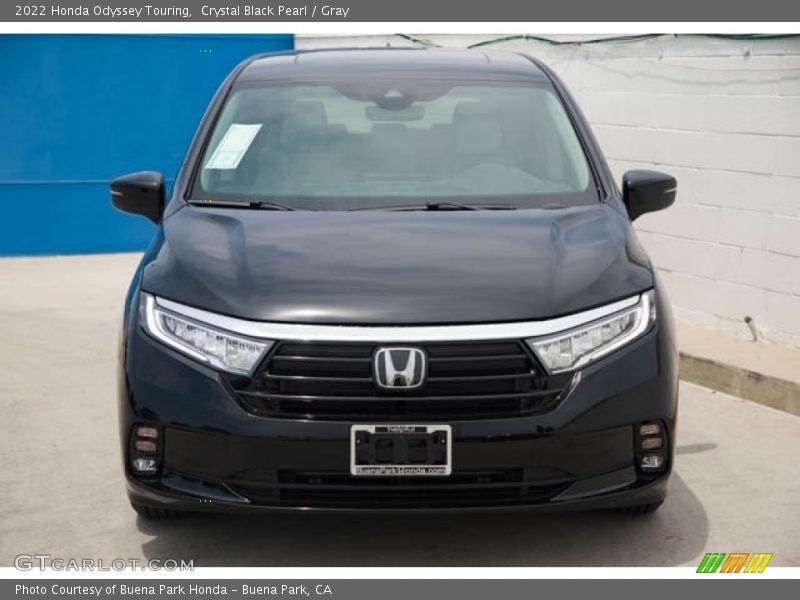 Crystal Black Pearl / Gray 2022 Honda Odyssey Touring