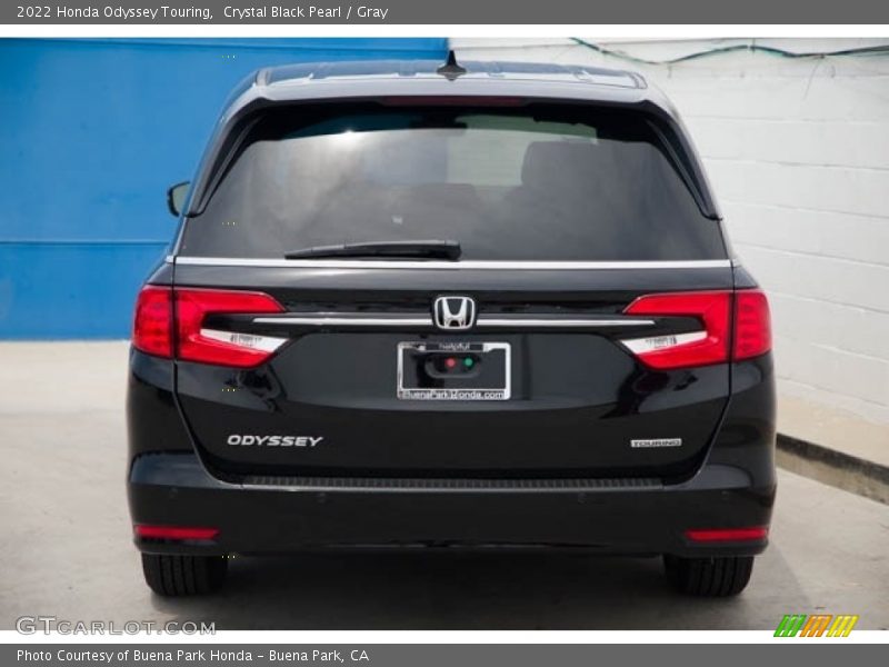 Crystal Black Pearl / Gray 2022 Honda Odyssey Touring