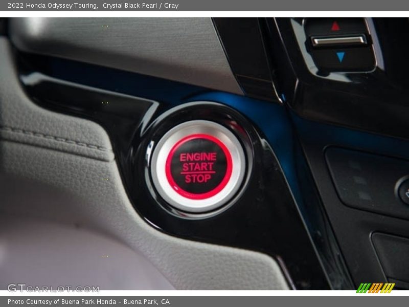 Crystal Black Pearl / Gray 2022 Honda Odyssey Touring