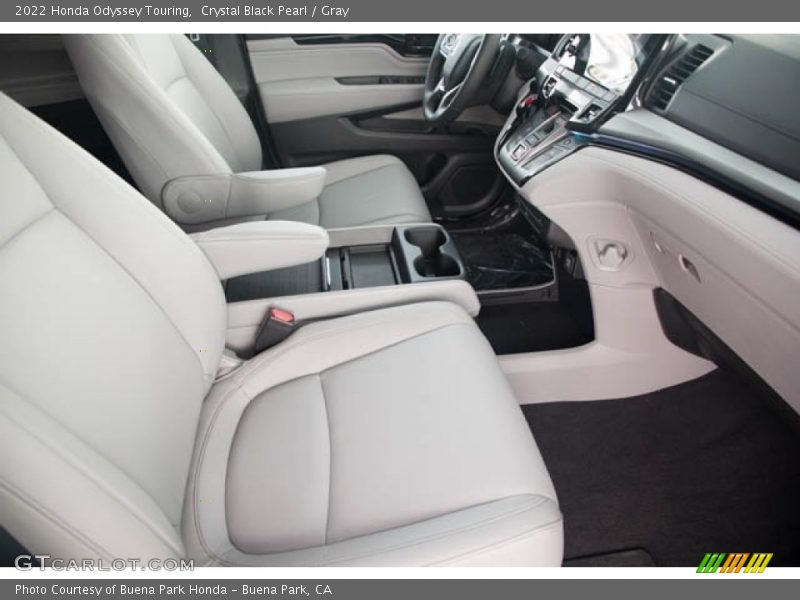 Crystal Black Pearl / Gray 2022 Honda Odyssey Touring