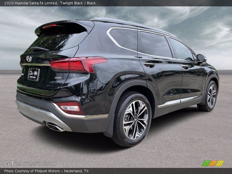 Twilight Black / Black 2020 Hyundai Santa Fe Limited