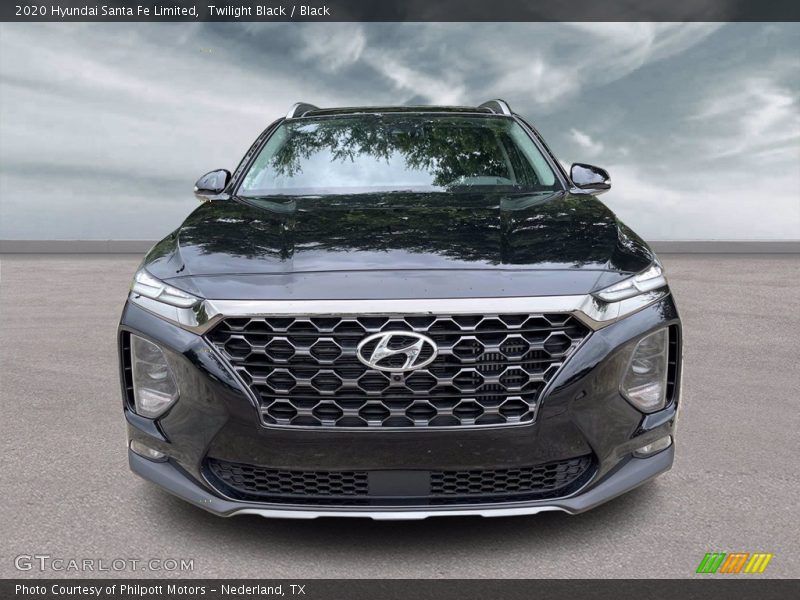Twilight Black / Black 2020 Hyundai Santa Fe Limited