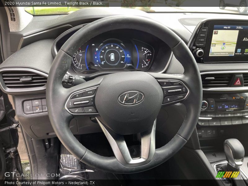  2020 Santa Fe Limited Steering Wheel