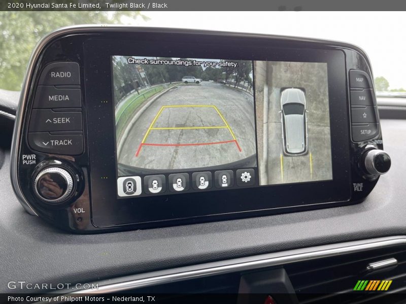 Twilight Black / Black 2020 Hyundai Santa Fe Limited