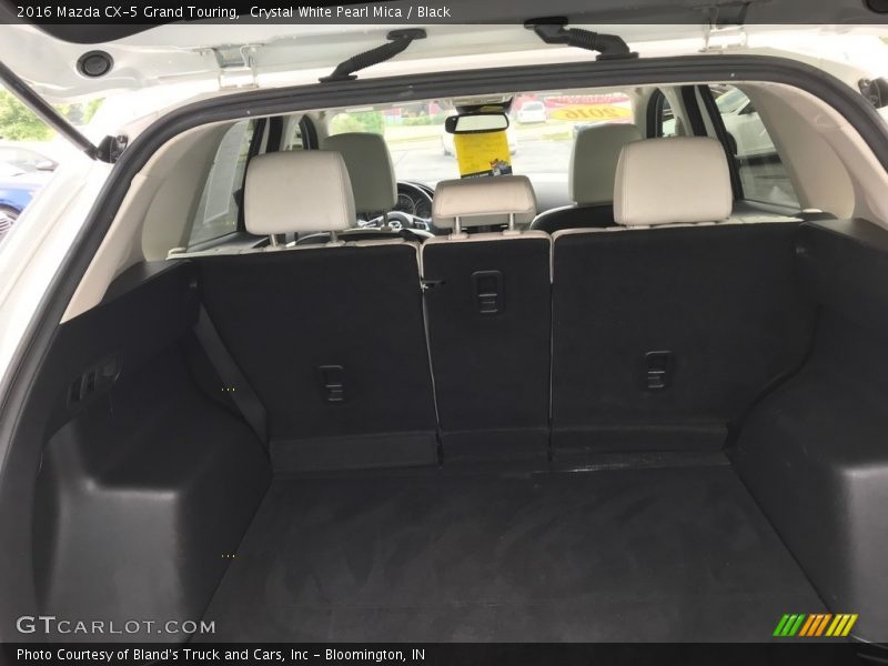 Crystal White Pearl Mica / Black 2016 Mazda CX-5 Grand Touring