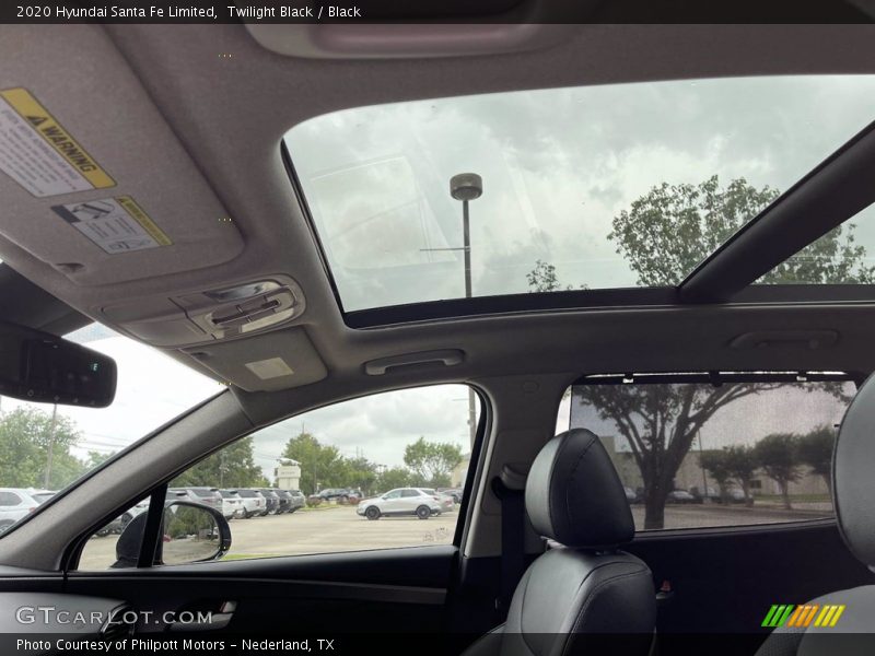 Twilight Black / Black 2020 Hyundai Santa Fe Limited
