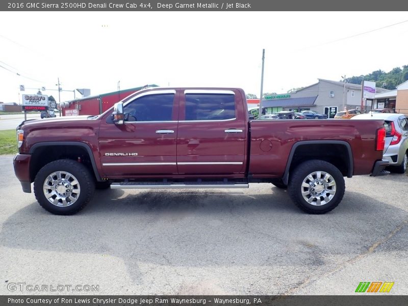  2016 Sierra 2500HD Denali Crew Cab 4x4 Deep Garnet Metallic