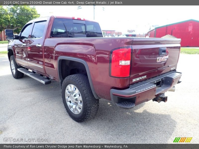  2016 Sierra 2500HD Denali Crew Cab 4x4 Deep Garnet Metallic