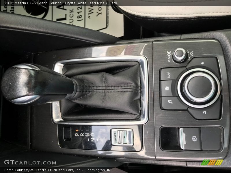 Crystal White Pearl Mica / Black 2016 Mazda CX-5 Grand Touring