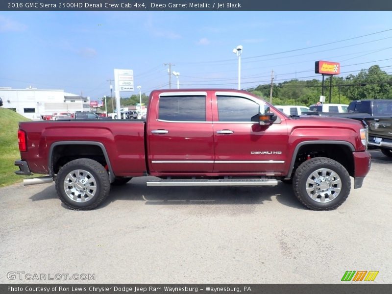  2016 Sierra 2500HD Denali Crew Cab 4x4 Deep Garnet Metallic