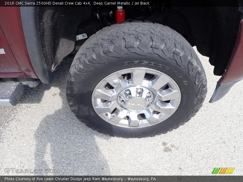  2016 Sierra 2500HD Denali Crew Cab 4x4 Wheel
