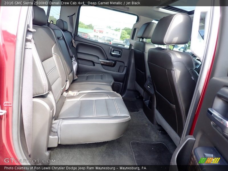 Deep Garnet Metallic / Jet Black 2016 GMC Sierra 2500HD Denali Crew Cab 4x4