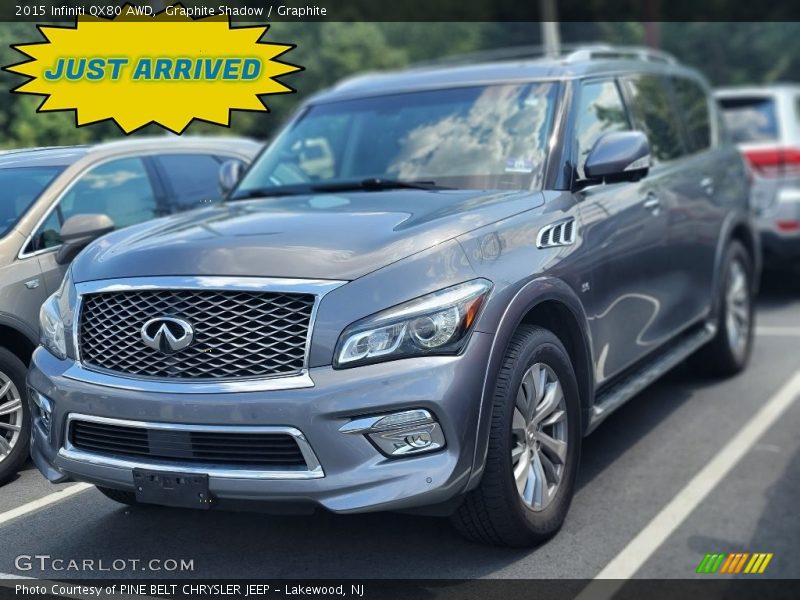 Graphite Shadow / Graphite 2015 Infiniti QX80 AWD