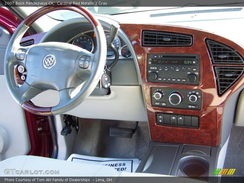 Cardinal Red Metallic / Gray 2007 Buick Rendezvous CX