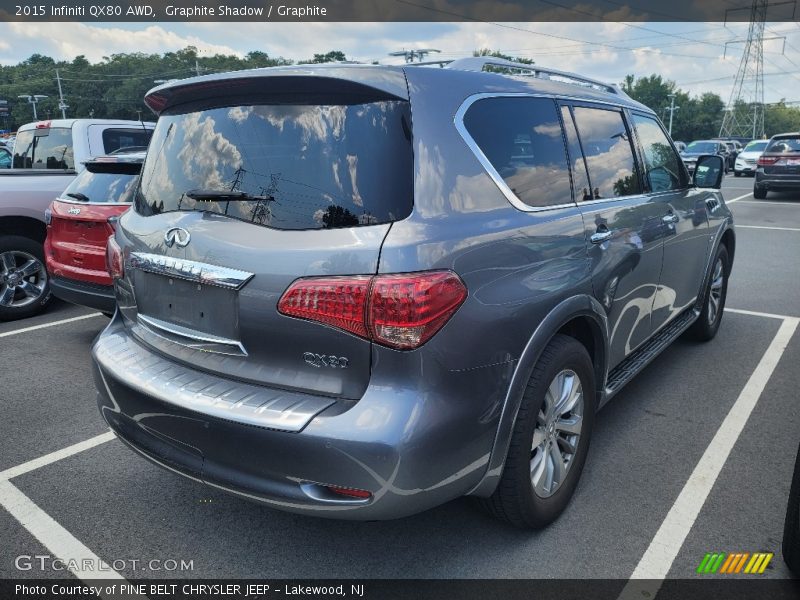 Graphite Shadow / Graphite 2015 Infiniti QX80 AWD