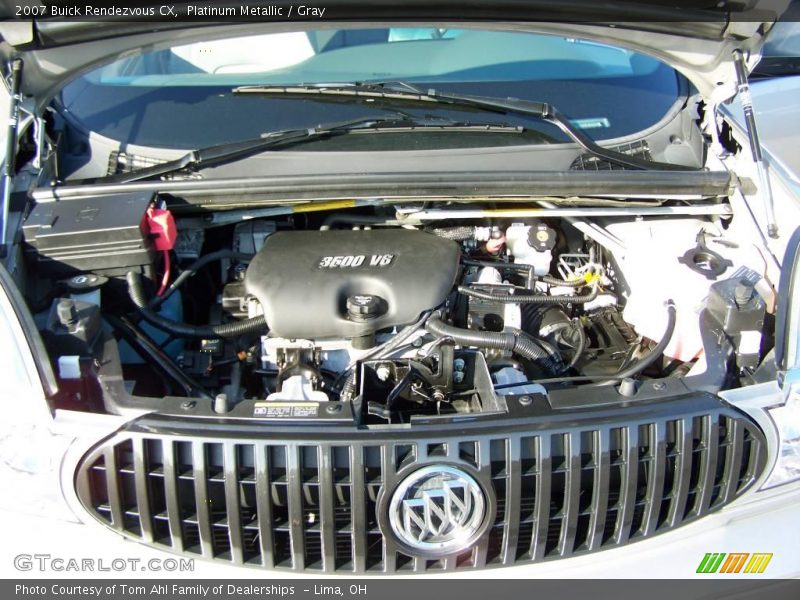 Platinum Metallic / Gray 2007 Buick Rendezvous CX