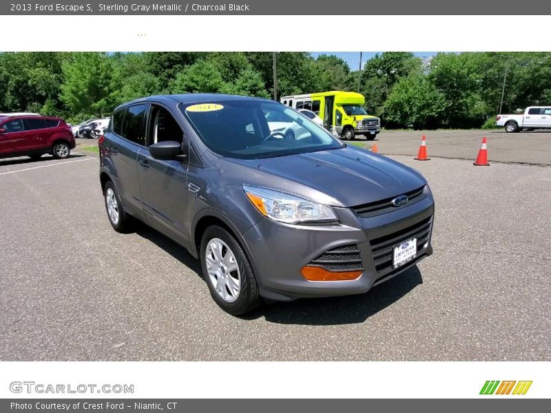 Sterling Gray Metallic / Charcoal Black 2013 Ford Escape S