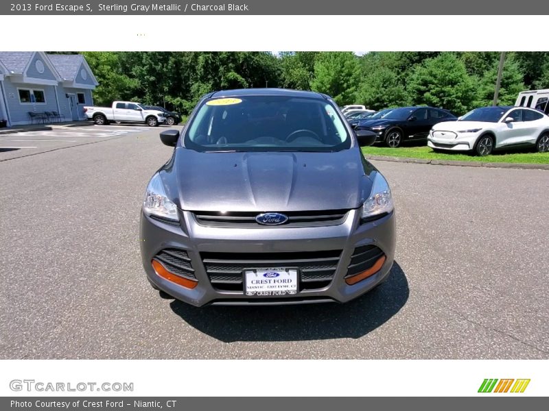Sterling Gray Metallic / Charcoal Black 2013 Ford Escape S