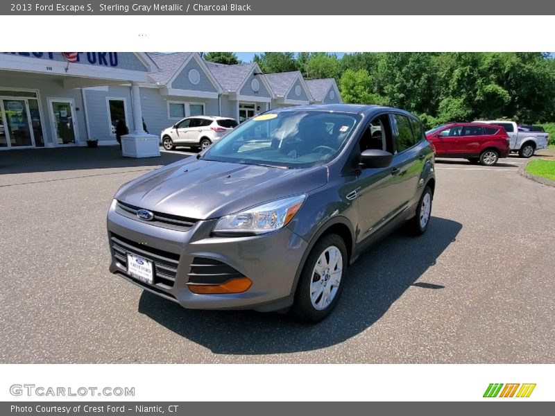 Sterling Gray Metallic / Charcoal Black 2013 Ford Escape S