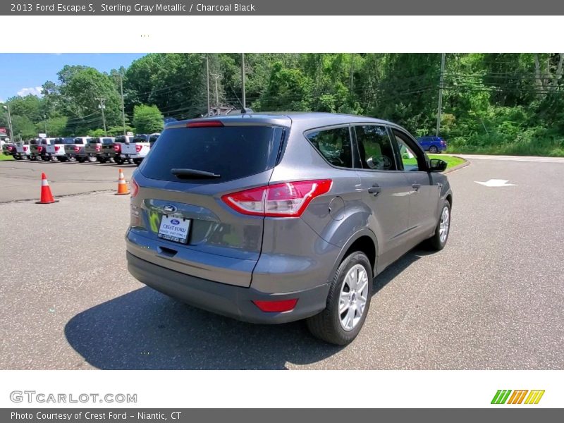 Sterling Gray Metallic / Charcoal Black 2013 Ford Escape S