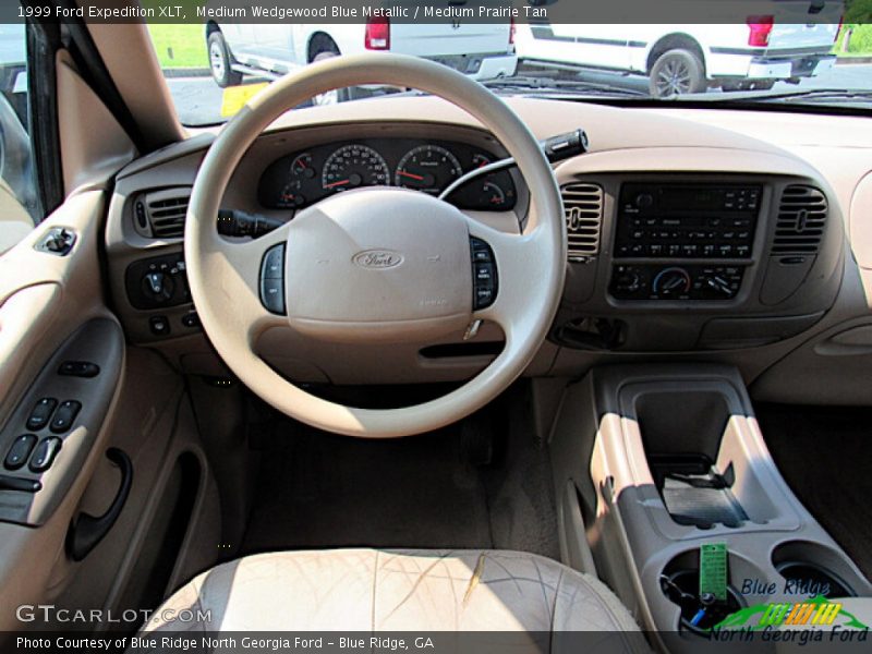 Medium Wedgewood Blue Metallic / Medium Prairie Tan 1999 Ford Expedition XLT