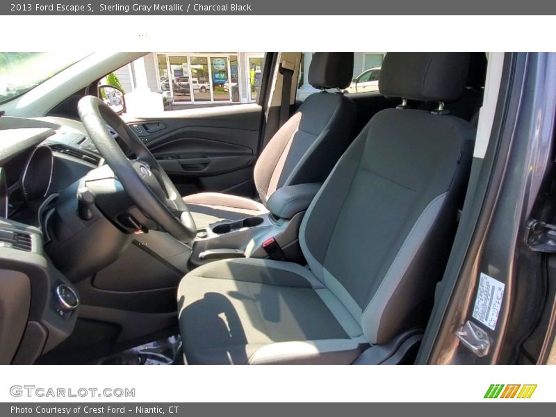 Sterling Gray Metallic / Charcoal Black 2013 Ford Escape S