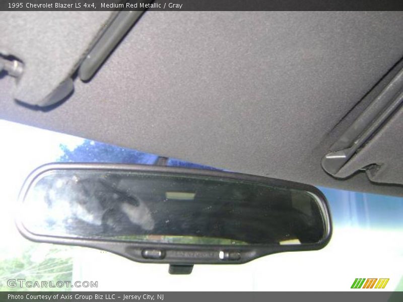 Medium Red Metallic / Gray 1995 Chevrolet Blazer LS 4x4