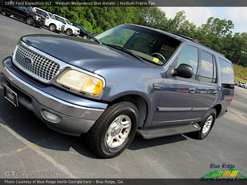 Medium Wedgewood Blue Metallic / Medium Prairie Tan 1999 Ford Expedition XLT