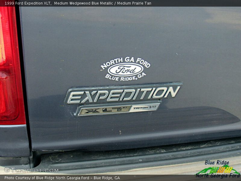 Medium Wedgewood Blue Metallic / Medium Prairie Tan 1999 Ford Expedition XLT