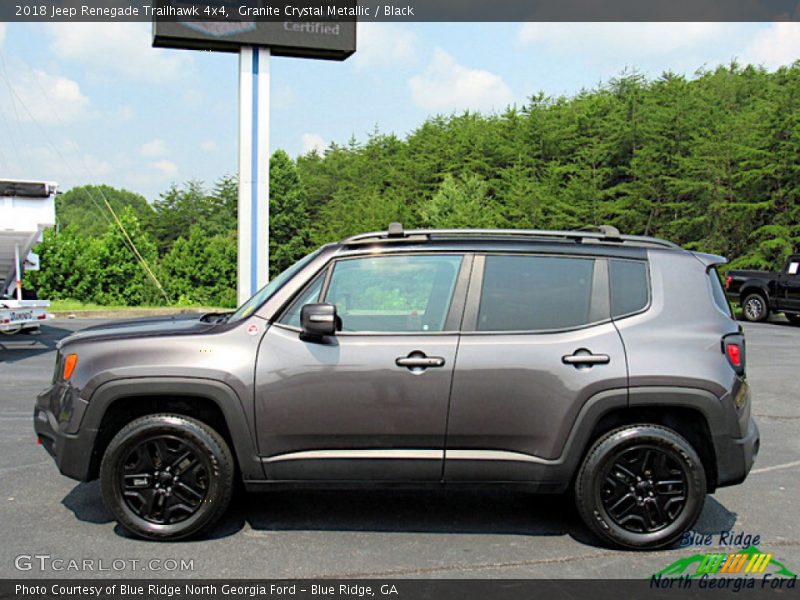Granite Crystal Metallic / Black 2018 Jeep Renegade Trailhawk 4x4
