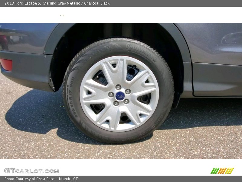 Sterling Gray Metallic / Charcoal Black 2013 Ford Escape S