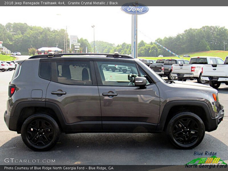 Granite Crystal Metallic / Black 2018 Jeep Renegade Trailhawk 4x4