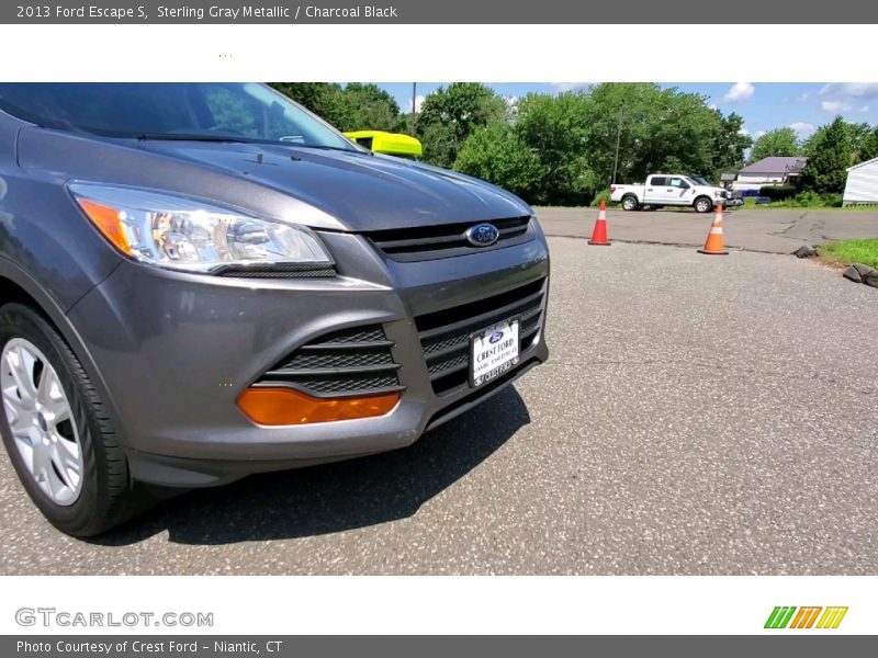 Sterling Gray Metallic / Charcoal Black 2013 Ford Escape S