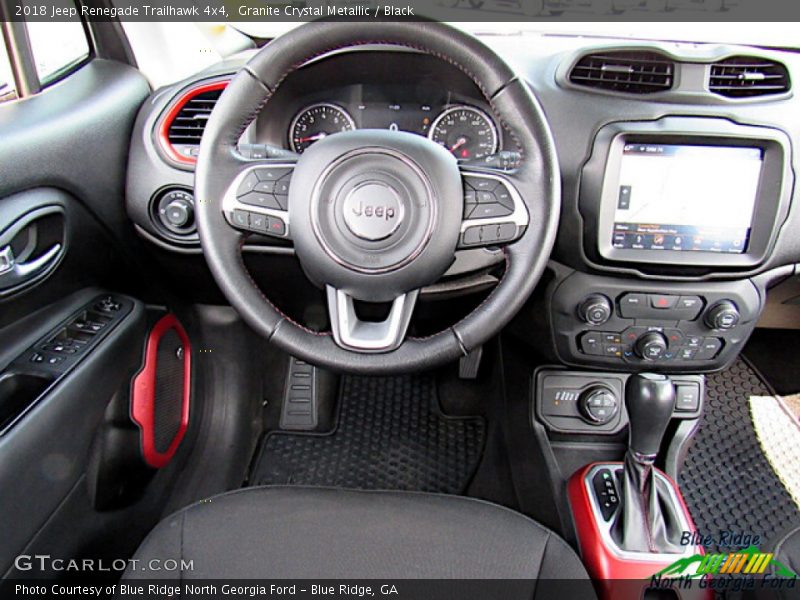 Granite Crystal Metallic / Black 2018 Jeep Renegade Trailhawk 4x4