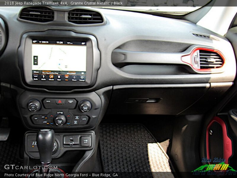 Granite Crystal Metallic / Black 2018 Jeep Renegade Trailhawk 4x4